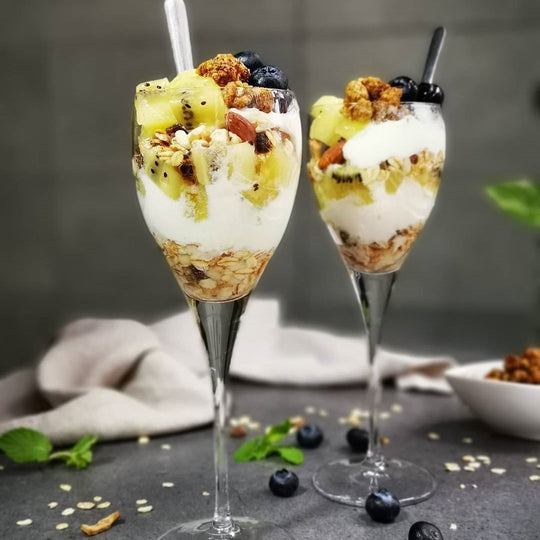 Gold Kiwi Yogurt Parfait
