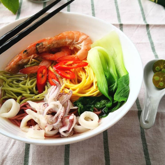 Seafood Noodle Soup | 海鲜汤面