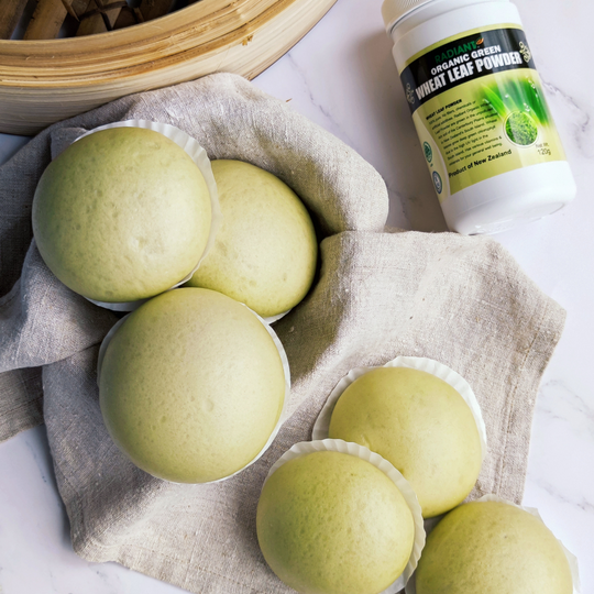 Wheat Leaf Mantou