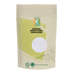 Organic bread flour unbleached 1kg