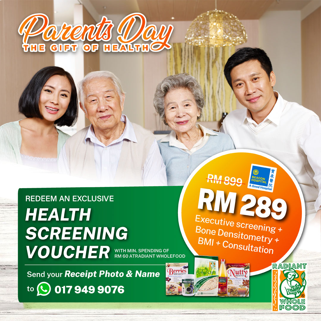 Promo Alert : Parents Day, The Gift of Health