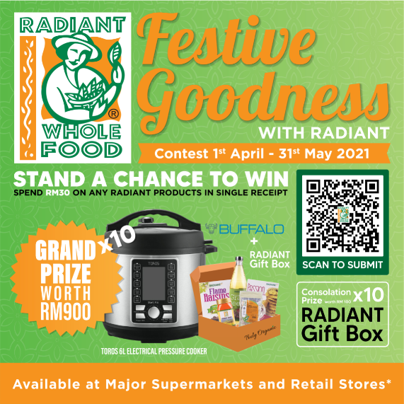 Contest Alert : Festive Goodness with Radiant