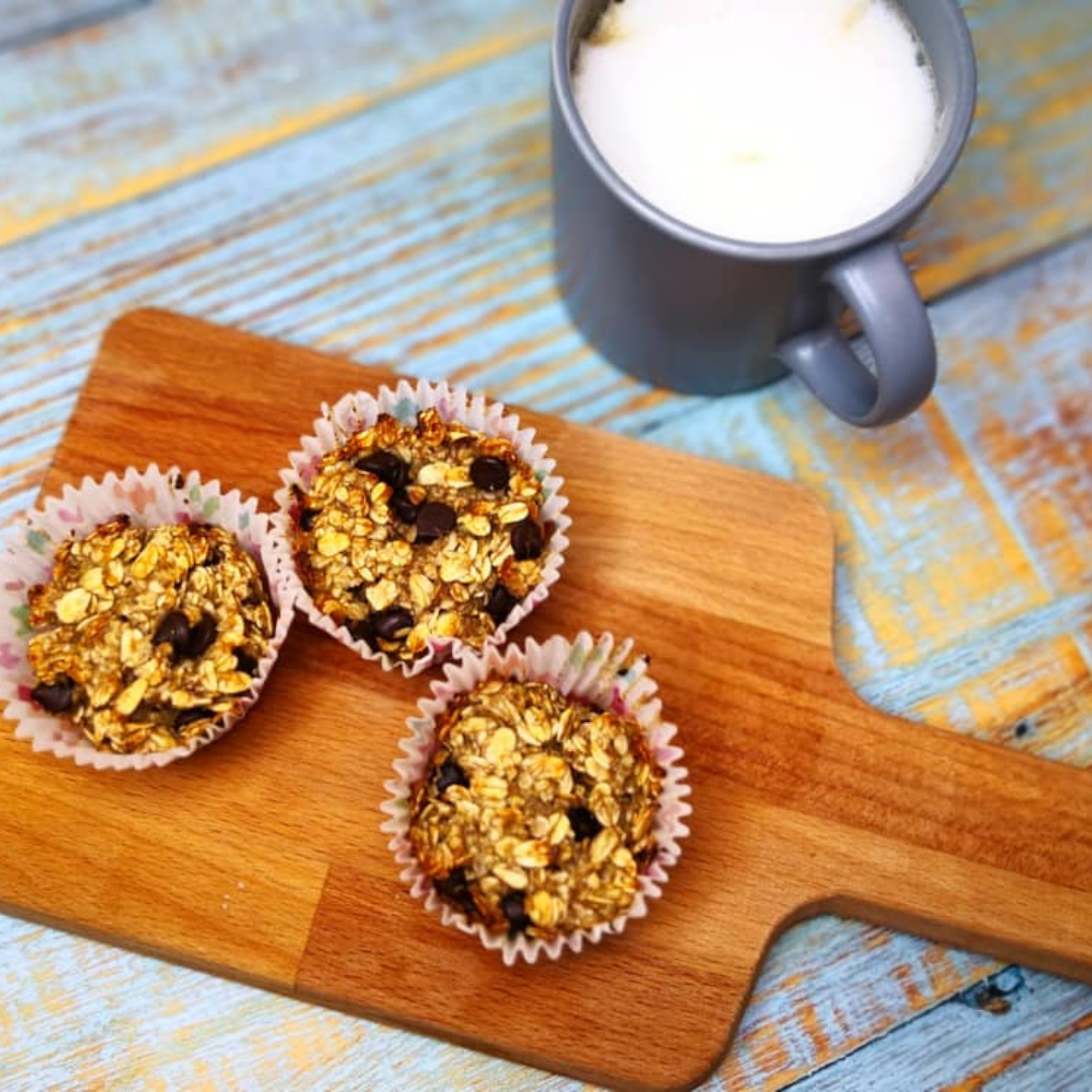Banana Oat Breakfast Cookies