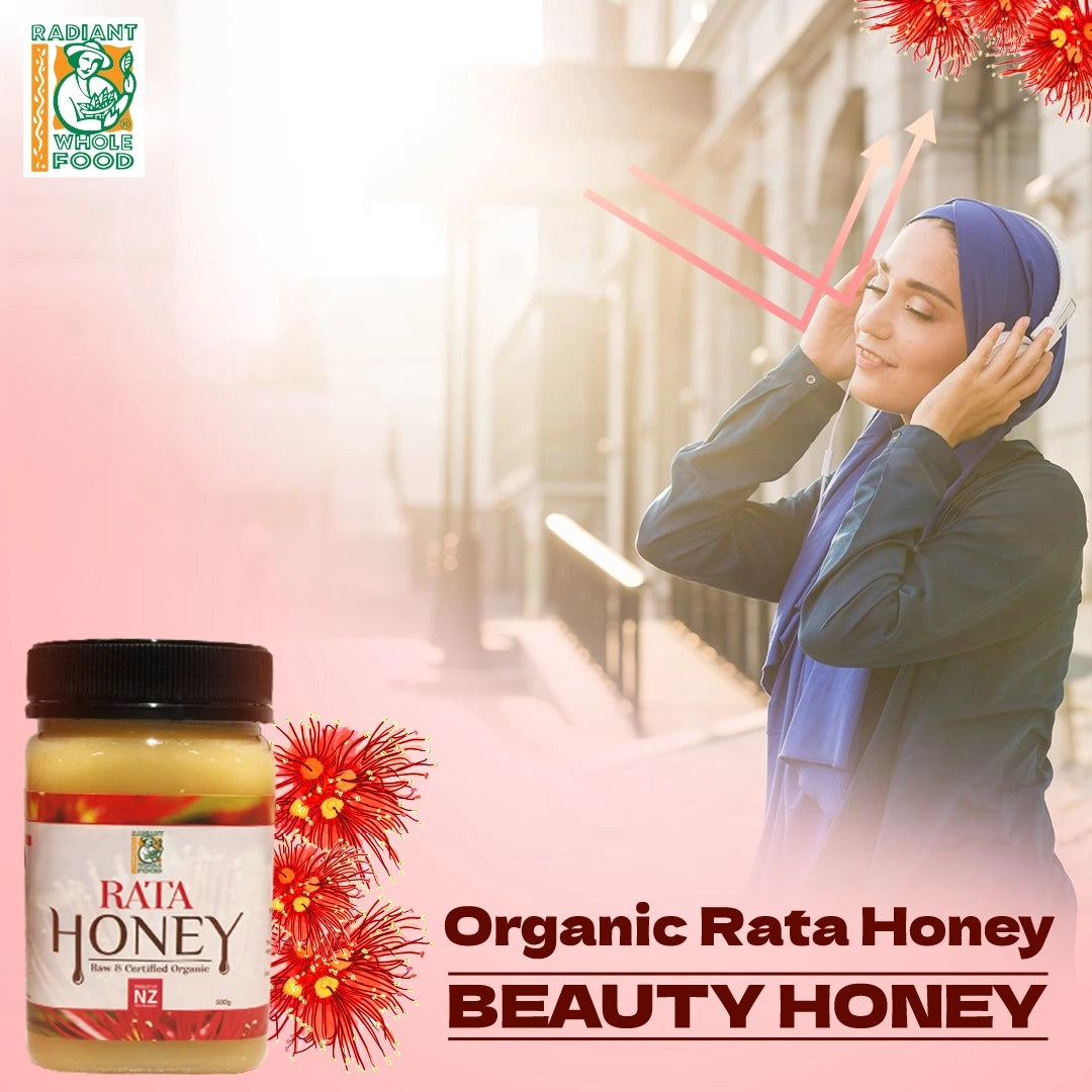 Radiant Organic Rata Honey - The Beauty Honey