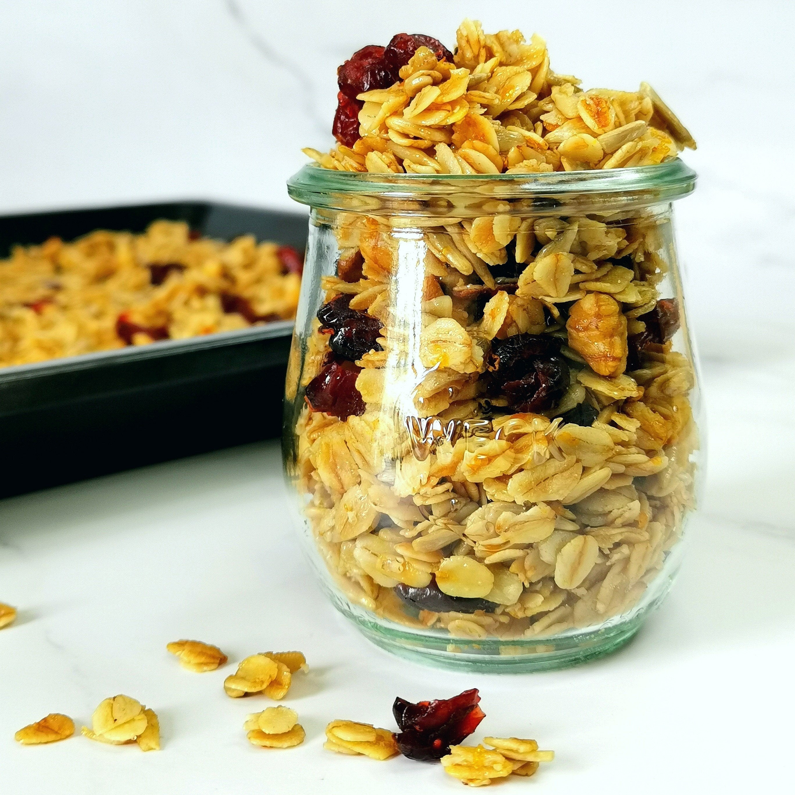 Orange Cranberry Granola