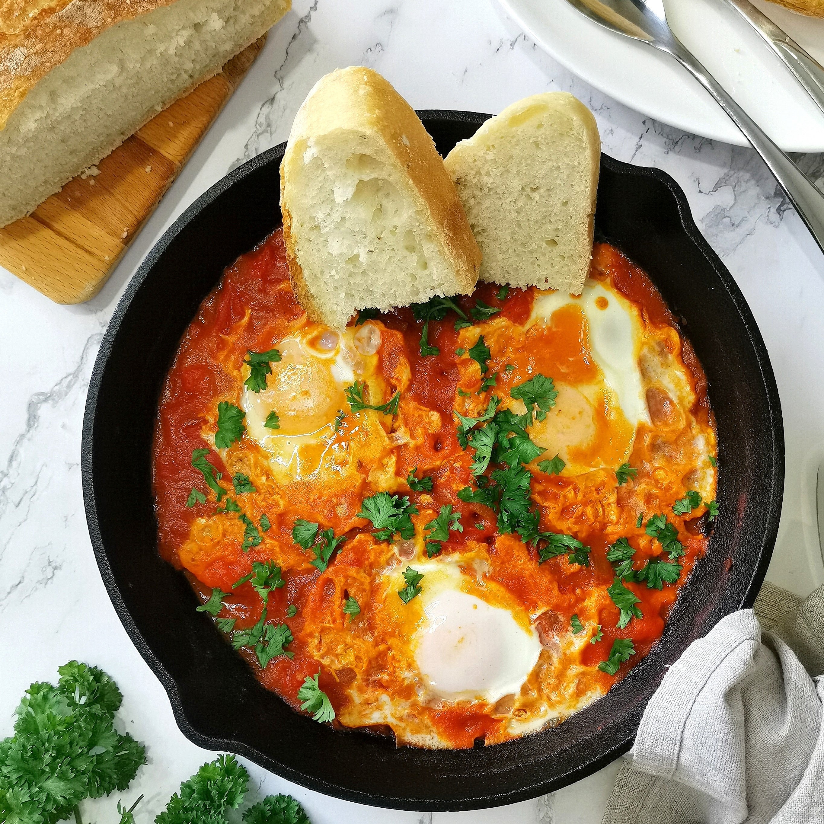 Easy one pan Shakshuka