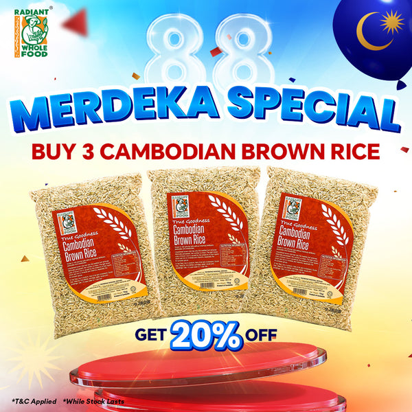 Radiant Cambodian Brown Rice