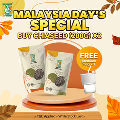 Radiant Organic Chia Seeds 200g