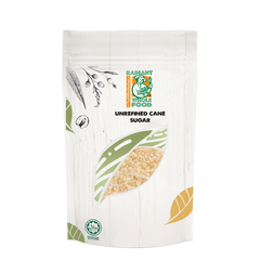 Radiant Organic Unrefined Cane Sugar (500g)