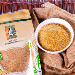 Radiant Organic Unrefined Cane Sugar (500g)