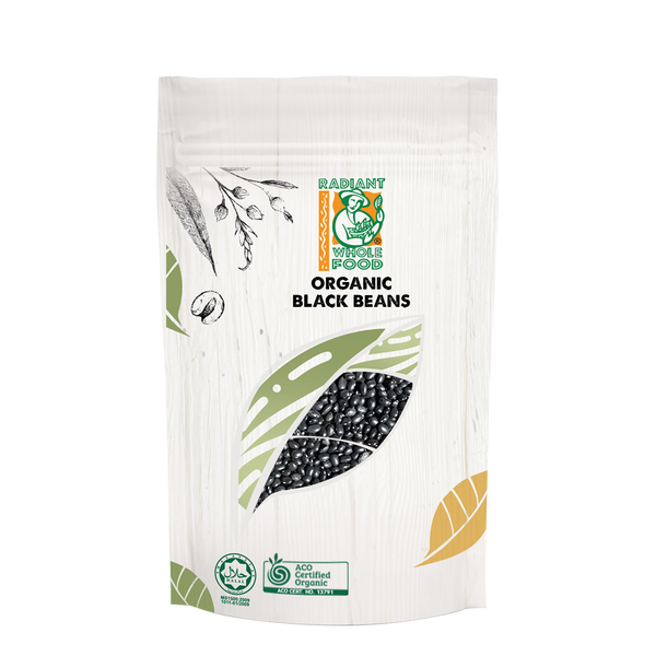 Radiant Organic Black Beans (Green Kernel)