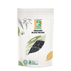 Radiant Organic Black Beans (Green Kernel)