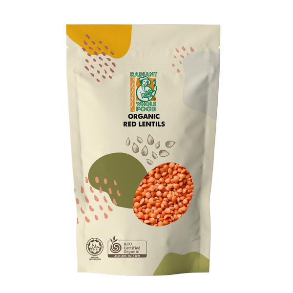 Radiant Organic Red Lentil