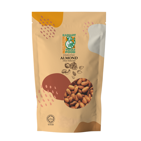 Radiant Natural Almond, Raw (Gluten Free)