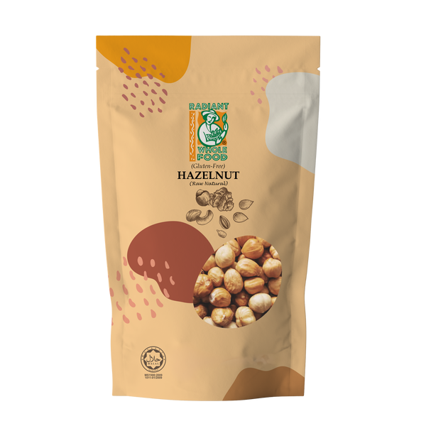 Radiant Natural Hazelnut, Raw (Gluten Free)