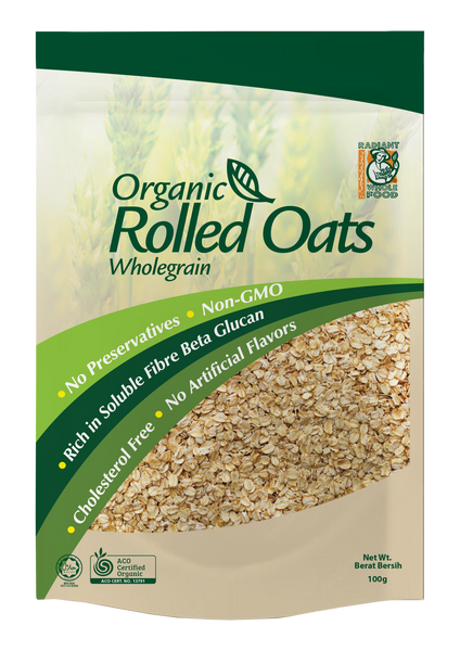 Radiant Organic Mini Rolled Oat 100g