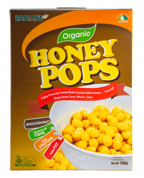 Radiant Organic Honey Pops