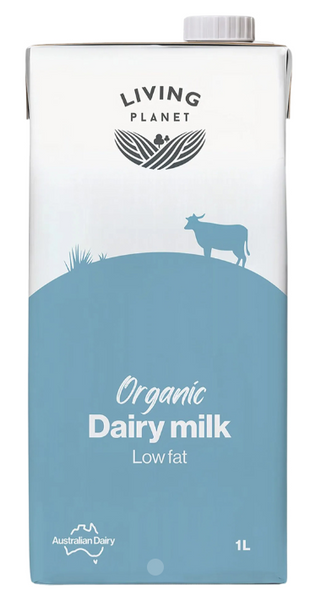 Living Planet Organic Dairy Milk Low Fat (1L)-NEW STOCK