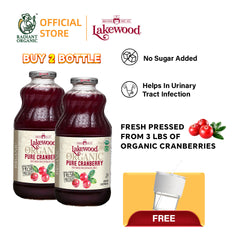 [Twin Pack] Organic Cranberry Juice