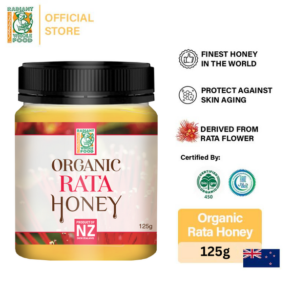 Radiant Organic Rata Honey (125g) Madu Asli Halal