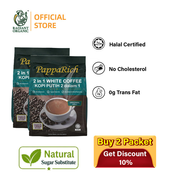 PappaRich 2 in 1 White Coffee - 28g x 12 [Bundle of 2]