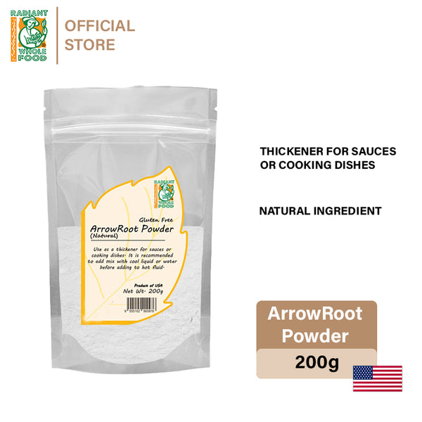 Radiant Arrowroot Powder, Natural (Gluten Free)