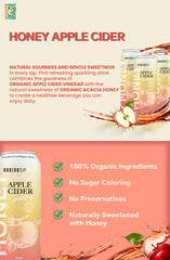 (Parcel Surprise Promo)  Honey Apple Cider Sparkling Drink 250ml x 6