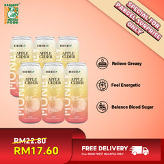 (Parcel Surprise Promo)  Honey Apple Cider Sparkling Drink 250ml x 6