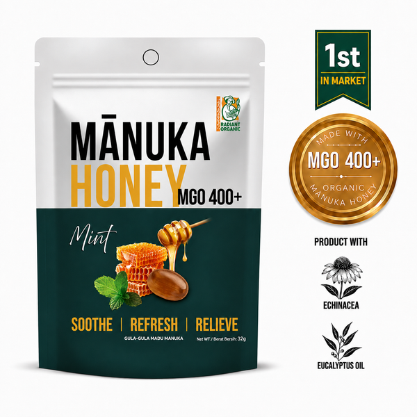 Radiant Manuka Honey Drops (MGO 400+) 32g