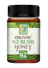 Radiant Organic NZ Bush Honey (500g) Madu Asli Halal