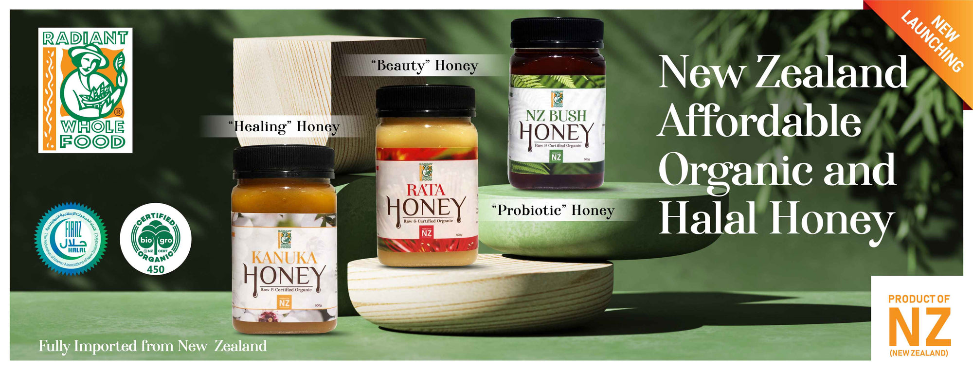 NZ Organic Honey New Launch