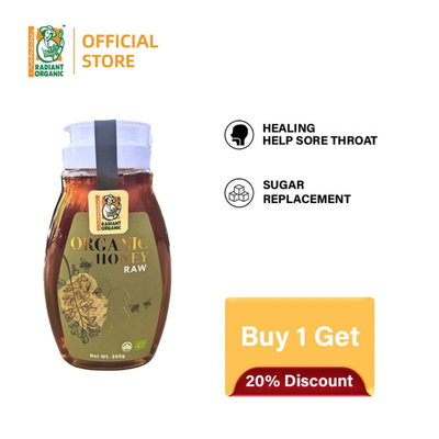Radiant Organic Honey (500g) Madu Asli Halal