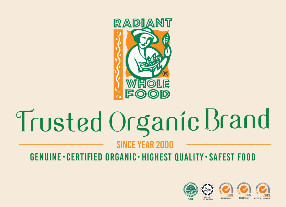 Trusted Organic Brand Radiant Whole Food