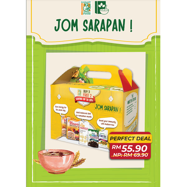 Jom Sarapan With Radiant Breakfast Set Hadiah Sahur Raya Puasa