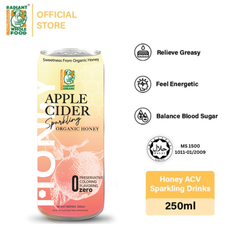 Honey Apple Cider Vinegar  Sparkling Drink 250ml