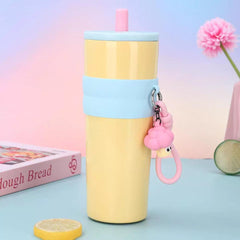 PASTEL THERMOS WITH KEYCHAIN