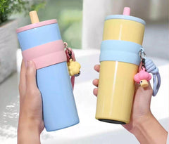 PASTEL THERMOS WITH KEYCHAIN