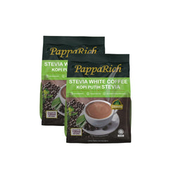 PappaRich Stevia White Coffee- 28g x 12s [Bundle of 2]