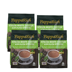 PappaRich Stevia White Coffee (30g x 12's) [Bundle of 4]