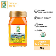 Radiant Organic Acacia Honey 1Kg