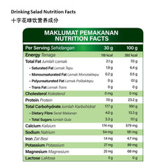 Premium Pure Drinking Salad - Detox & Cleanse Wholegrain Powder