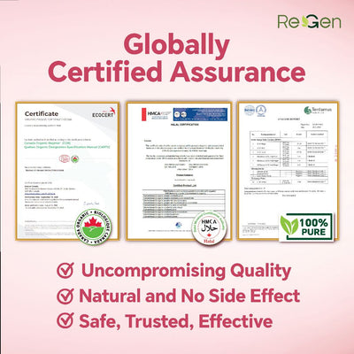 [HALAL] REGEN 100% Organic Cranberry Juice 946ml – Good for UTI & Urinary Health, Jus Cranberi Organik