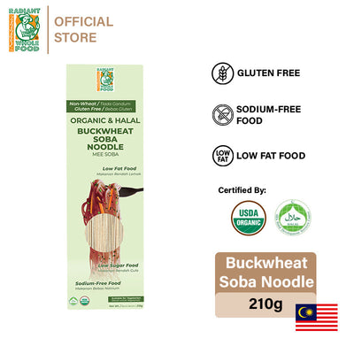 Radiant Gluten Free Noodle - Buckwheat Soba Noodle (210g)