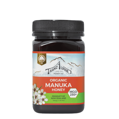 Tranzalpine Organic Manuka Honey MG250+