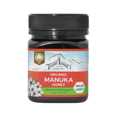 Tranzalpine Organic Manuka Honey MG400+