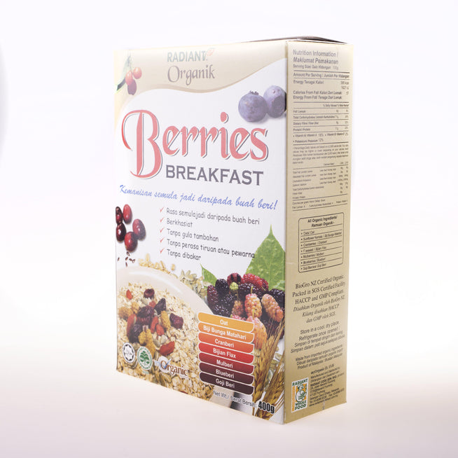 Radiant Organic Berries Breakfast Malaysia