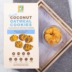 Radiant Crunchy Coconut Oatmeal Natural Cookies