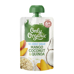 Only Organic Mango Coconut & Quinoa