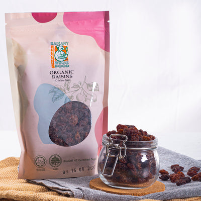 Radiant Organic Raisins, Sun-Dried (Gluten Free)