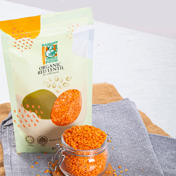 Radiant Organic Red Lentil